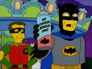 Bat carousel reversal spray !