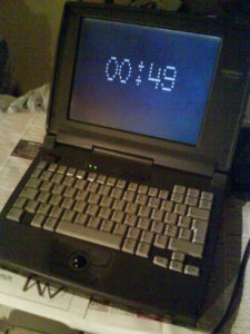 Mince, figlet me dit que je devrais aller me coucher !