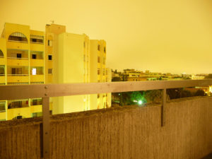 Montpellier by night et en fac-similé HDR