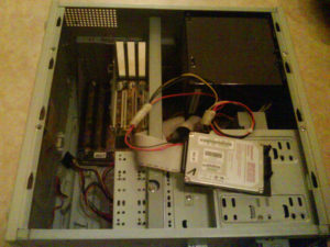 Montage temporaire pour l'installation de DSL Montage temporaire pour l'installation de DSL