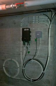 raccordement-fibre-immeuble Arrivée de la fibre optique dans la cave