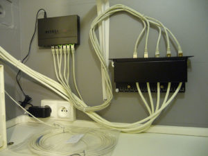 Montage terminé ! À moi les orgies de gigabits dans toutes les pièces de l'appart' !